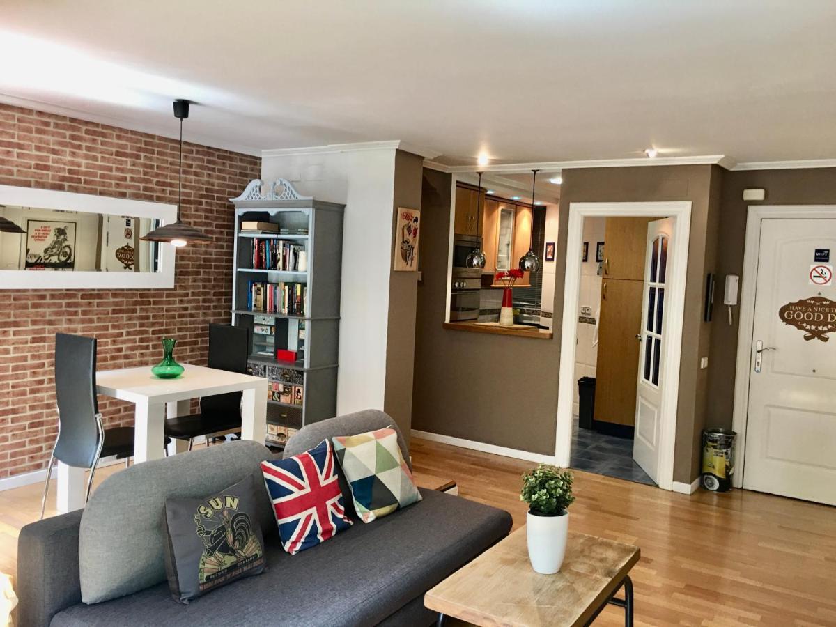Apartamento Estilo Vintage Centrico Y Garage Incluido ログローニョ エクステリア 写真